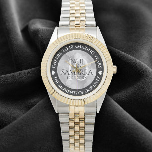Montre Élégante fête du 10e anniversaire du Mariage de Ti