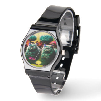 Montre élégante pour chats pour les amateurs de ch