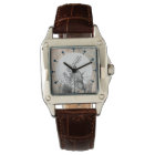 Montre Émail De Lapin Blanc Alice (Au Pays Des Mer