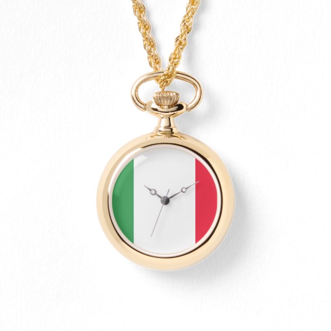Montre Emblème du drapeau italien (Recto)