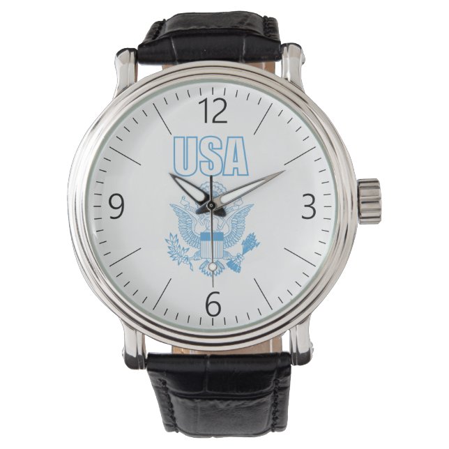 Montre emblème national des États-Unis (devant)