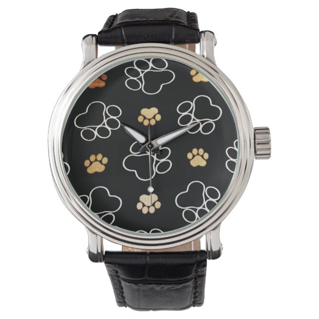 Montre Empreinte de patte (devant)