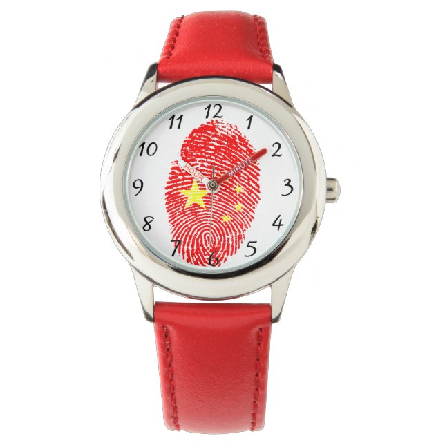 Montre empreinte digitale chinoise (devant)