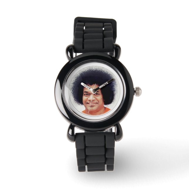 Montre en acier inoxydable Sathya Sai Baba (Recto)