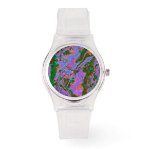 Montre en marbre aigre