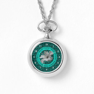 Montre Encourager les mots Hibiscus Inspirationnel