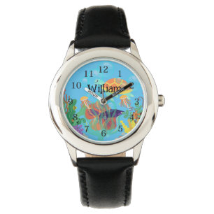 Montre Enfants aquatiques aquatiques sous-marins