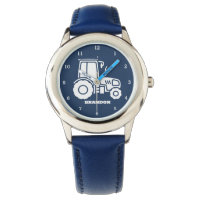 Enfants Tractor Garçons Bleu Nom personnalisé