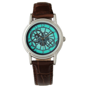 Montre Engins mécaniques à fibres gothiques et manoeuvr
