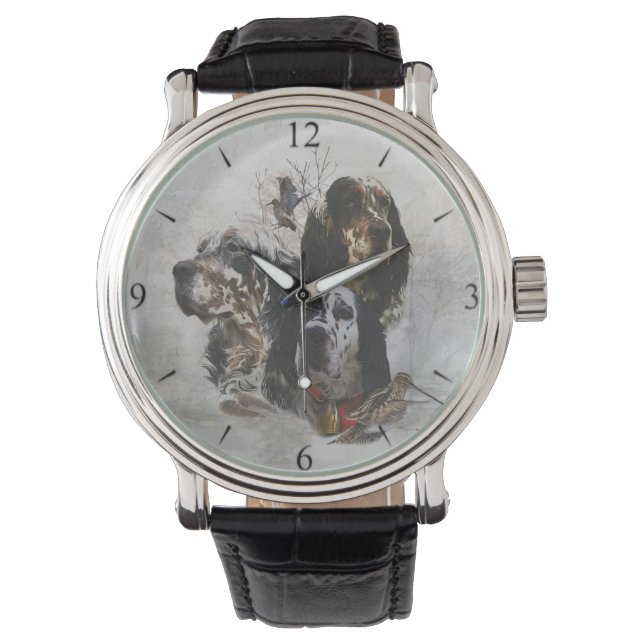Montre English Setters (devant)