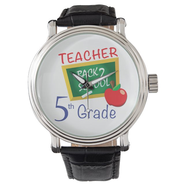 Montre Enseignant de 5e année (devant)