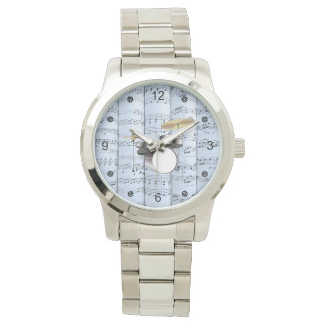 Montre Ensemble de tambour~Musique de feuille roulée~Arri (devant)