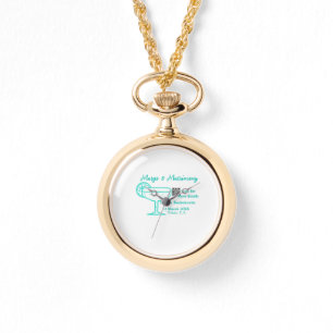 Montre enterrement de vie de jeune fille Turquoise Margs 