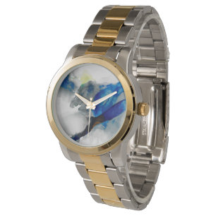 Montre Ephéméral - Bleu et gris