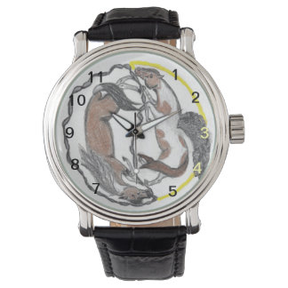 Montre Équilibre de la mère et de la fille