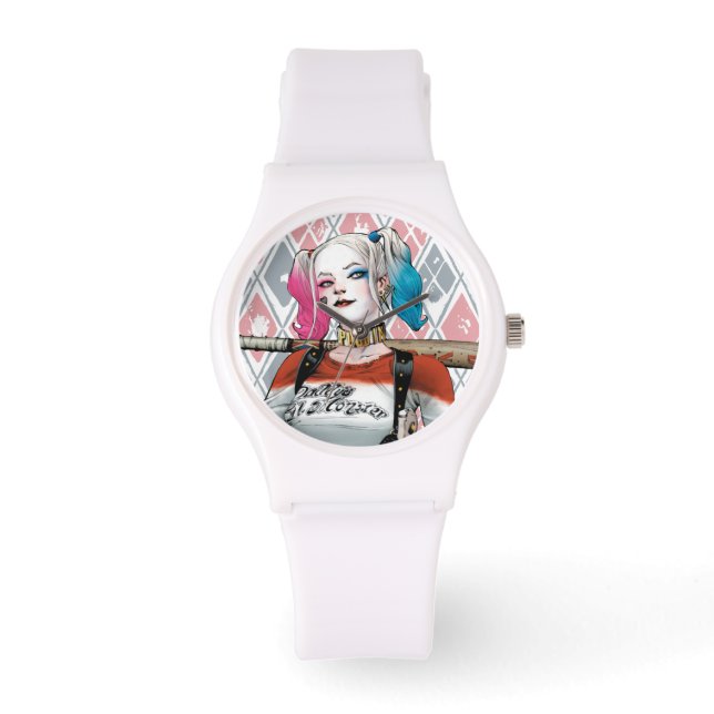 Montre Équipe de suicide | Harley Quinn (Recto)
