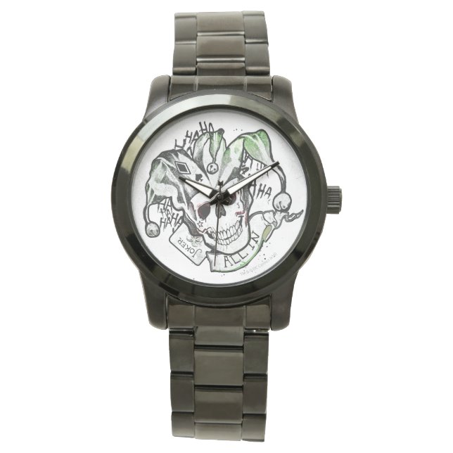 Montre Équipe de suicide | Joker Crull "All In" Tattoo Ar (devant)