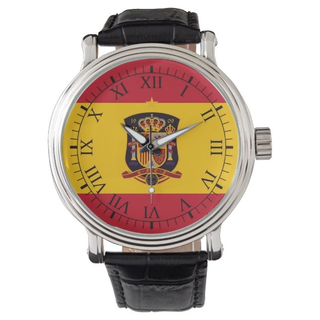 Montre équipe d'espagne de football (devant)