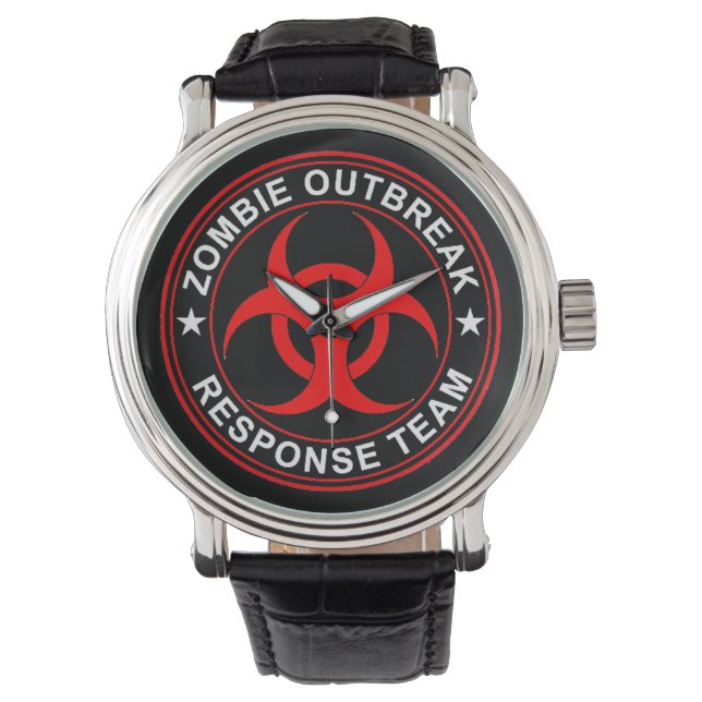Montre Équipe d'intervention de Zombie Marcher Bio Risque (devant)