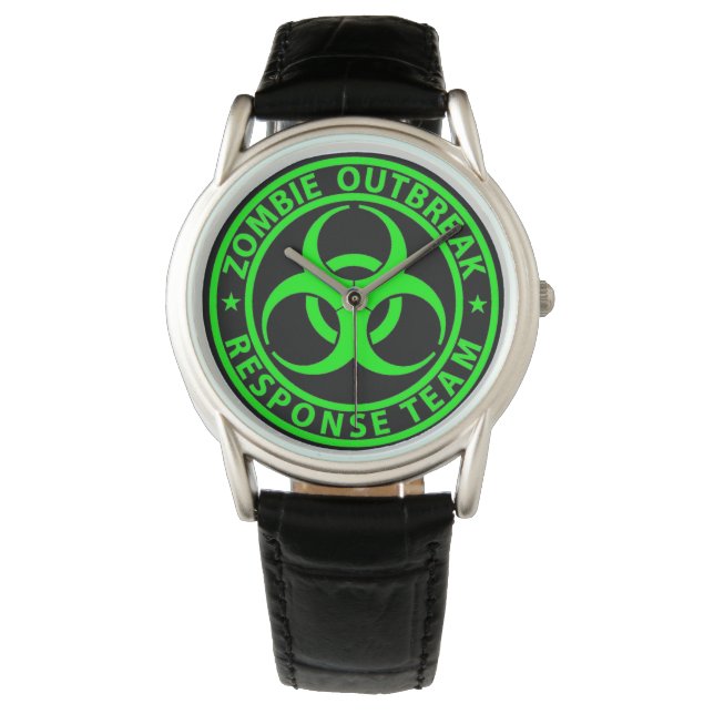 Montre Équipe d'intervention en cas d'éclosion de zombie  (devant)