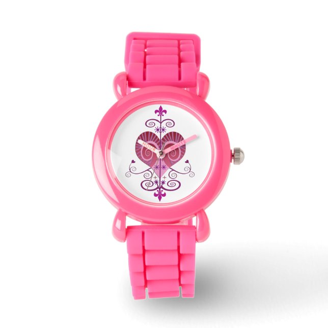 Montre Erzulie Freda Parties scintillant rose (Recto)