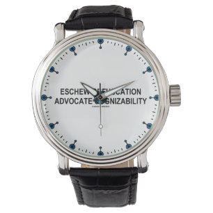 Montre Eschew Obfuscation Advocate Cognizability Oxymoron
