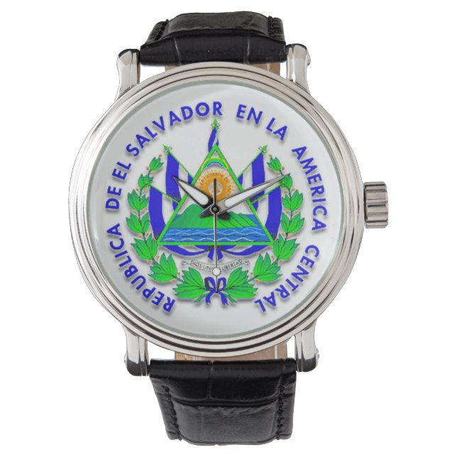 Montre escudo El Salvador (devant)