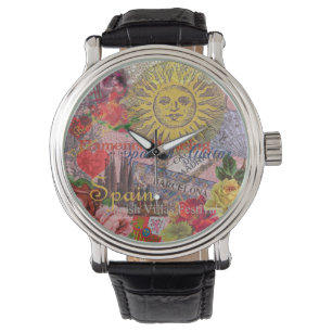 Montre Espagne Sunshine Espagnol Travel Art