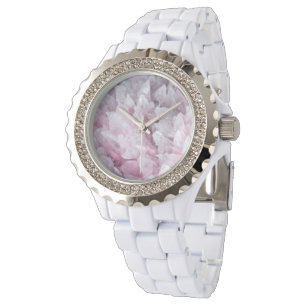Montre Esprit corps en quartz rose Veille énergétique