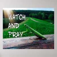 Montre et prie Poster
