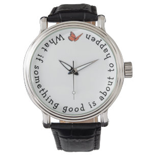 Montre Et si quelque chose de bon Round eWatch