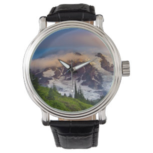 Montre États-Unis, Washington, Mt. Rainier. Soleil matin