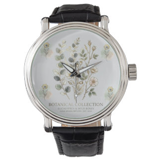 Montre Ethereal Gold & Sage Botanical Collection