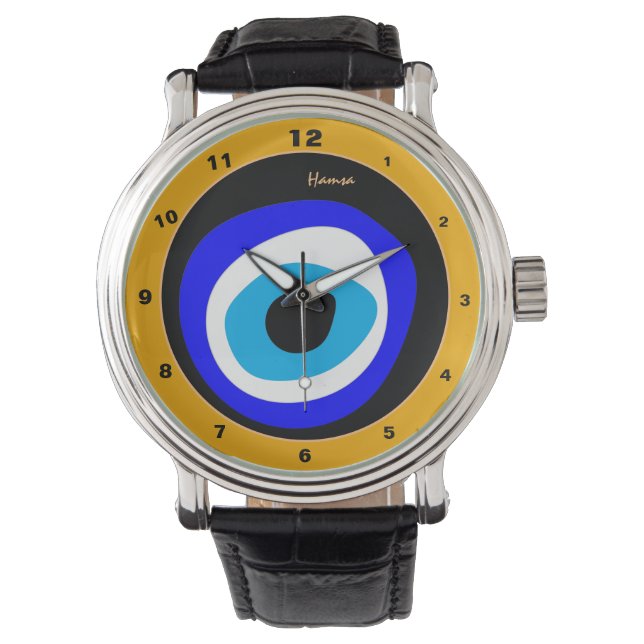 Montre Evil Eye Talisman & arabe Amulet /turc, grec (devant)