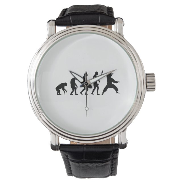 Montre évolution karaté (devant)