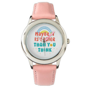 Montre eWatch Citation Positive Rétro