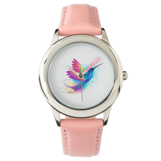 Montre Exotic Rainbow Hummingbird (devant)
