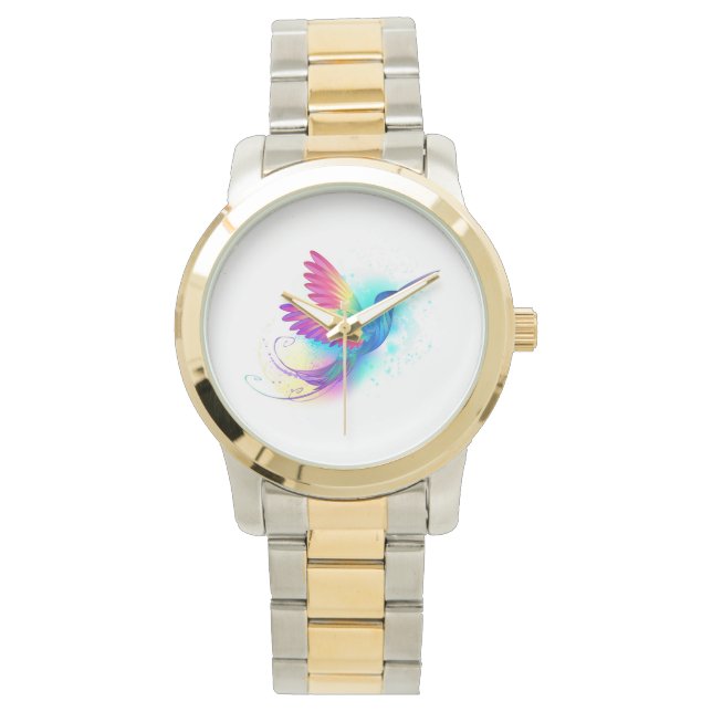 Montre Exotic Rainbow Hummingbird (devant)