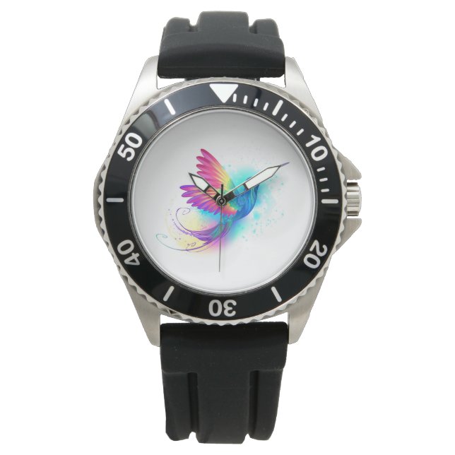 Montre Exotic Rainbow Hummingbird (devant)