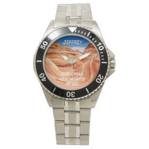 Montre Exploration de nouvelles hauteurs Randonneurs Guet