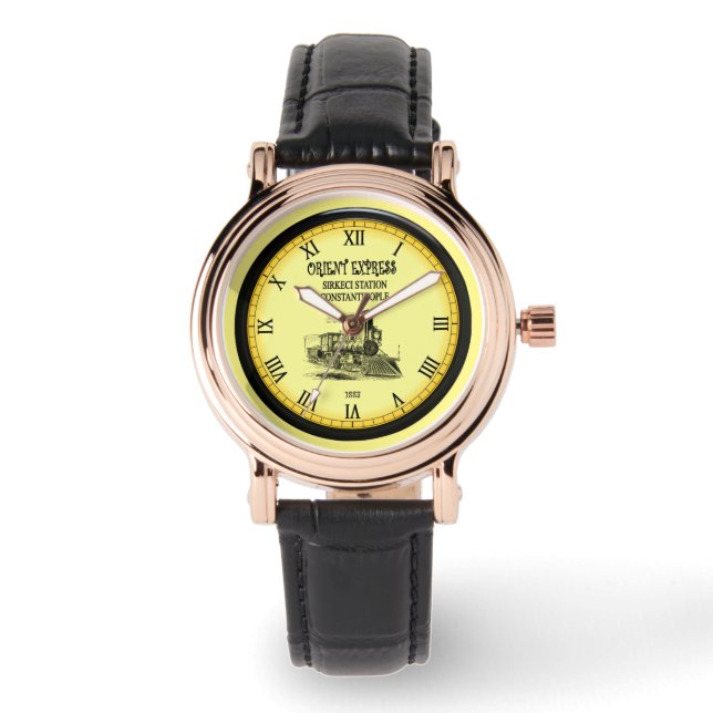 Montre Express d'Orient Gare de l'Est Gare Paris ~ (Recto)