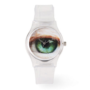 Montre Eyeball effrayant & Halloween Oeil Vert /Zombie éf