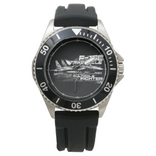 Montre F-15E Strike Eagle Crown Protector Black Rubber