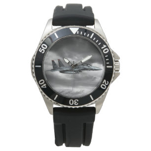 Montre F-15E Strike Eagle Crown Protector Black Rubber