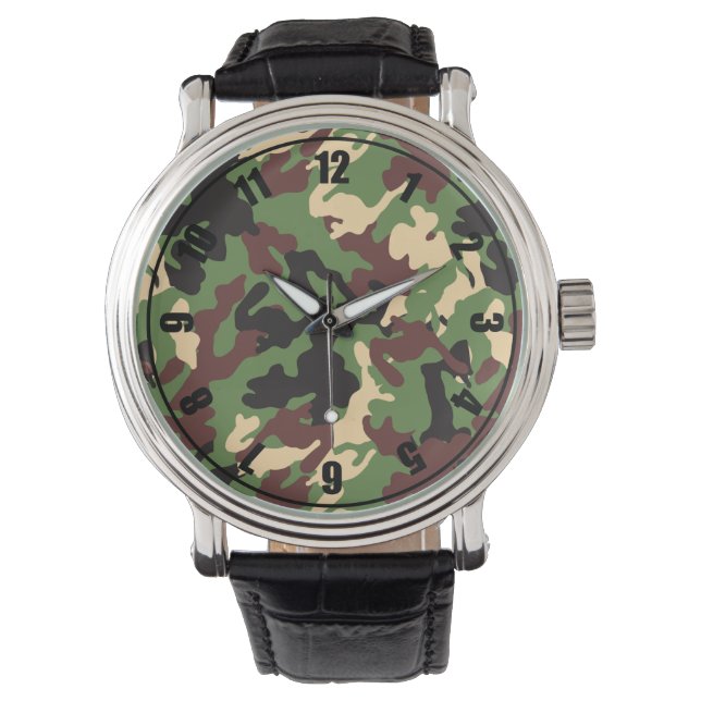 Montre Face Caméra de l'armée (devant)