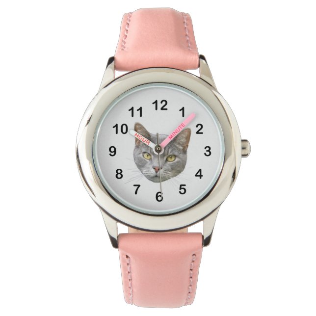 Montre Face de chat (devant)