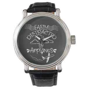 Montre Facile à distraire par avion Aviator Pilot