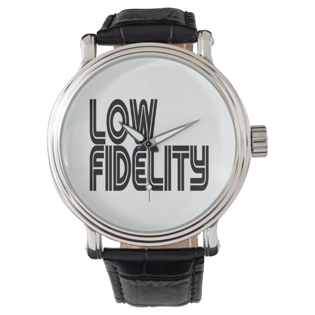 Montre Faible fidélité (devant)