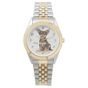 Montre faite sur commande de chiwawa (ajoutez un