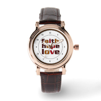 Montre Faith Hope Love Browves Watch